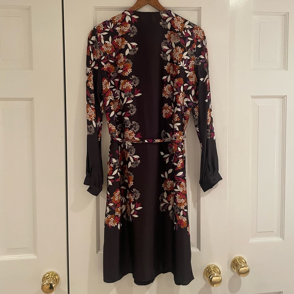 Massimo Dutti Button Up Tie Dress View 2